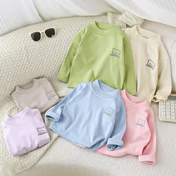 Jersey de cuello alto para niña – Manga larga para invierno