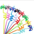 8pcs pvc straws