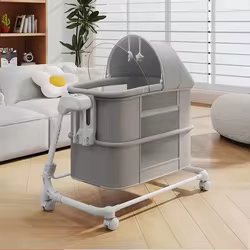 Camas portátiles para niños, cunas plegables multifuncionales para bebés recién nacidos, camas para niños, Moisés de lujo para bebés, cuna para cabecera