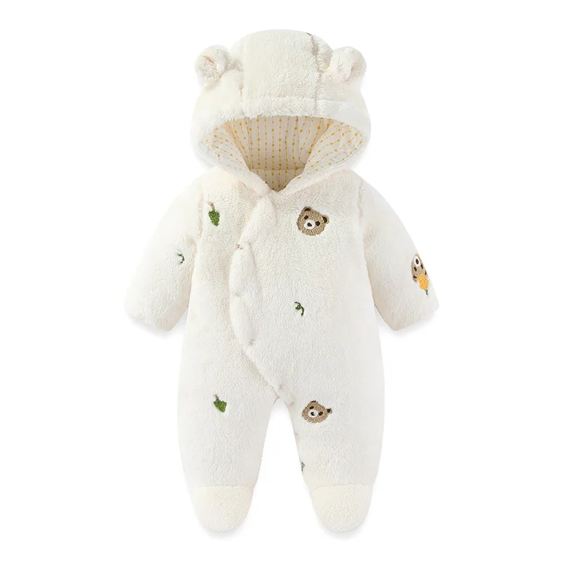 Mono térmico de invierno con capucha para bebé - imagen 3