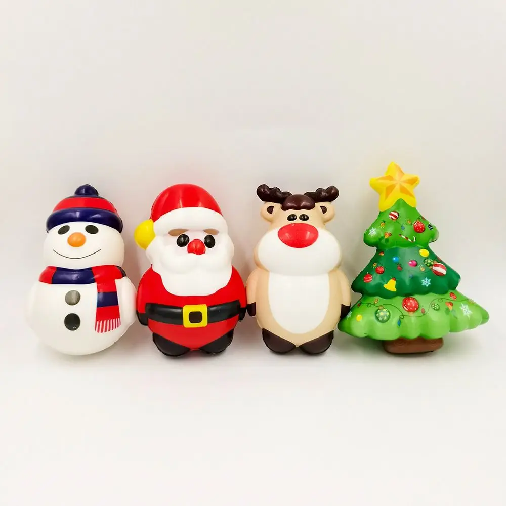 Juguete antiestrés reno navideño Squishy suave para niños - imagen 3