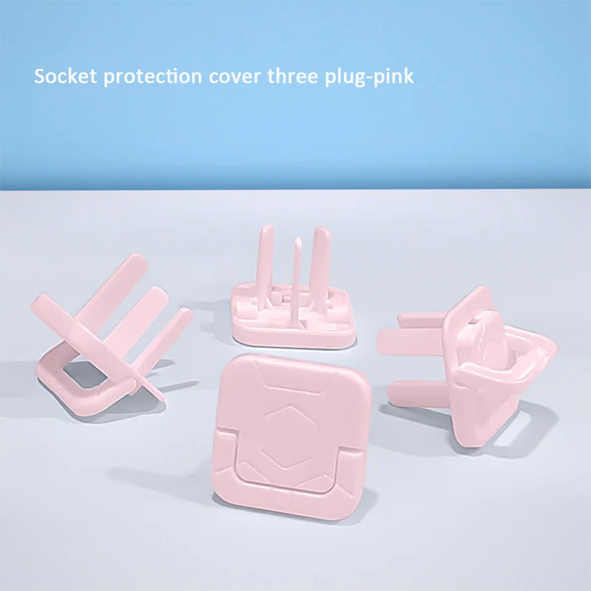 3 plugs pink