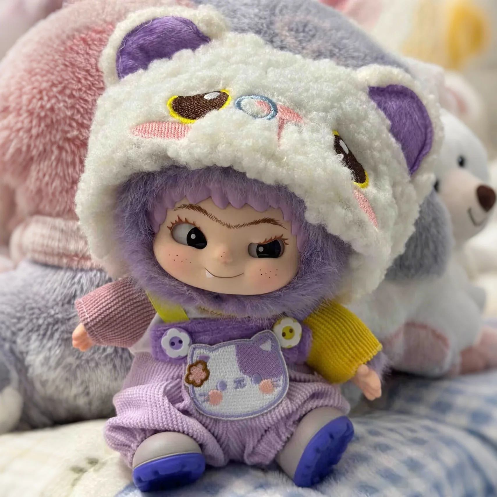 Ropa bonita para muñecas Wakuku/20cm, muñecas de algodón, gorro de monstruo abeja, conjunto de ropa, accesorios para muñecas de peluche, pasatiempos, juguetes DIY para niños, regalos - imagen 2