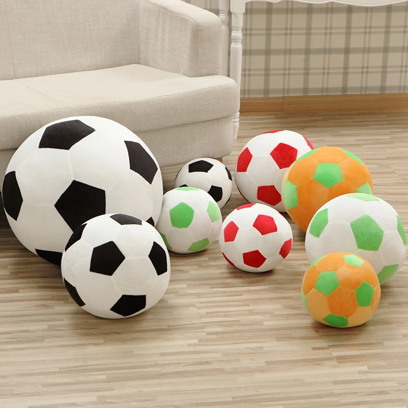 Peluche balón de fútbol para niños – Suave y esponjoso - imagen 3