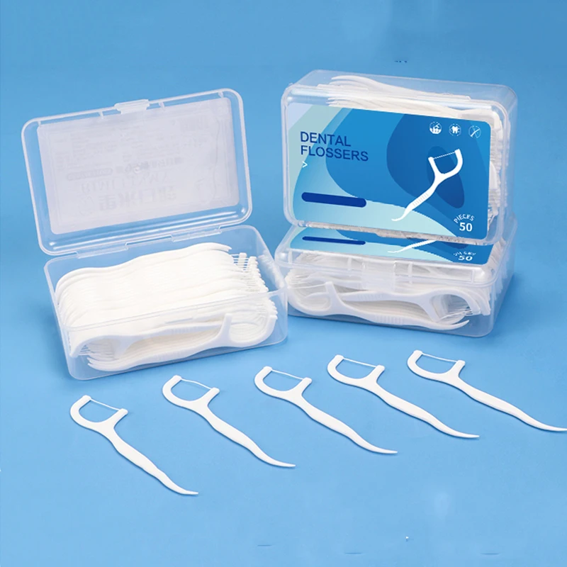 Hilo dental en caja 3/6/9, cuidado bucal uno hecho, kit asequible, hilo dental, cepillo interdental y suministros de limpieza interdenta - imagen 4