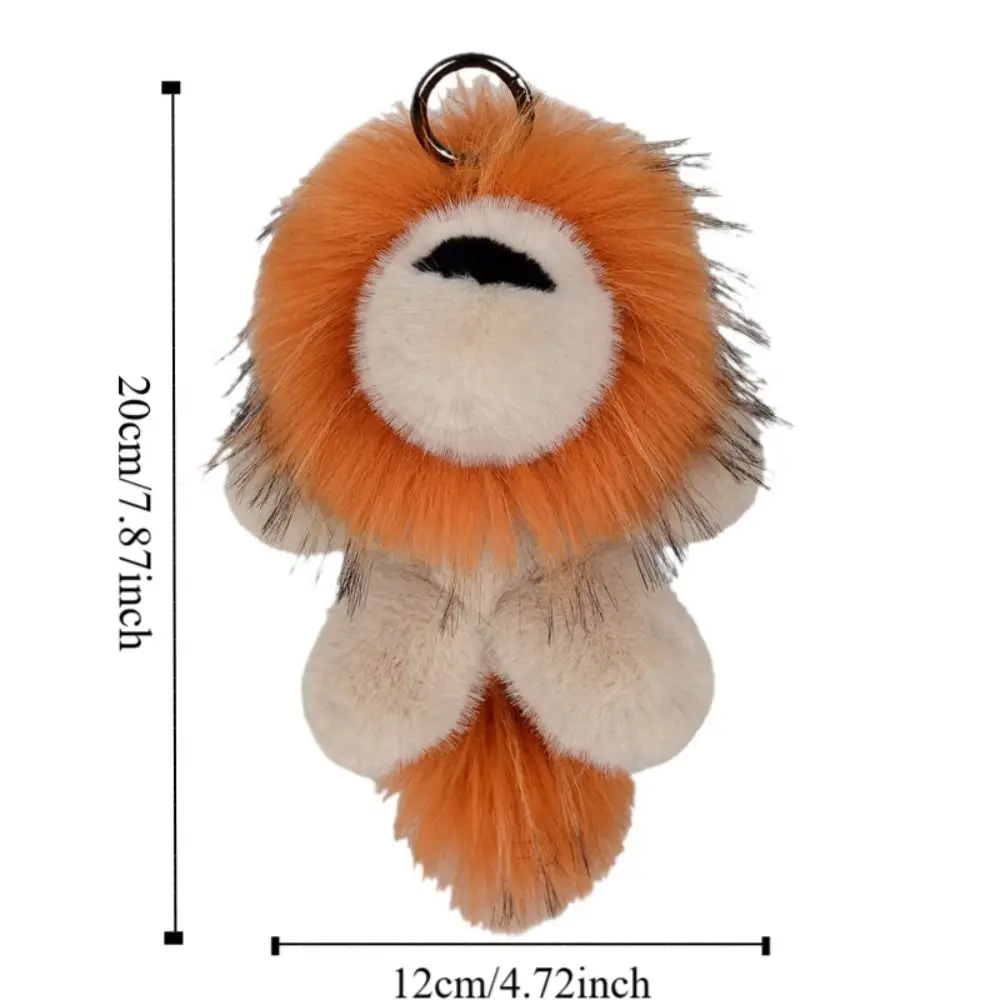 León peluche crin