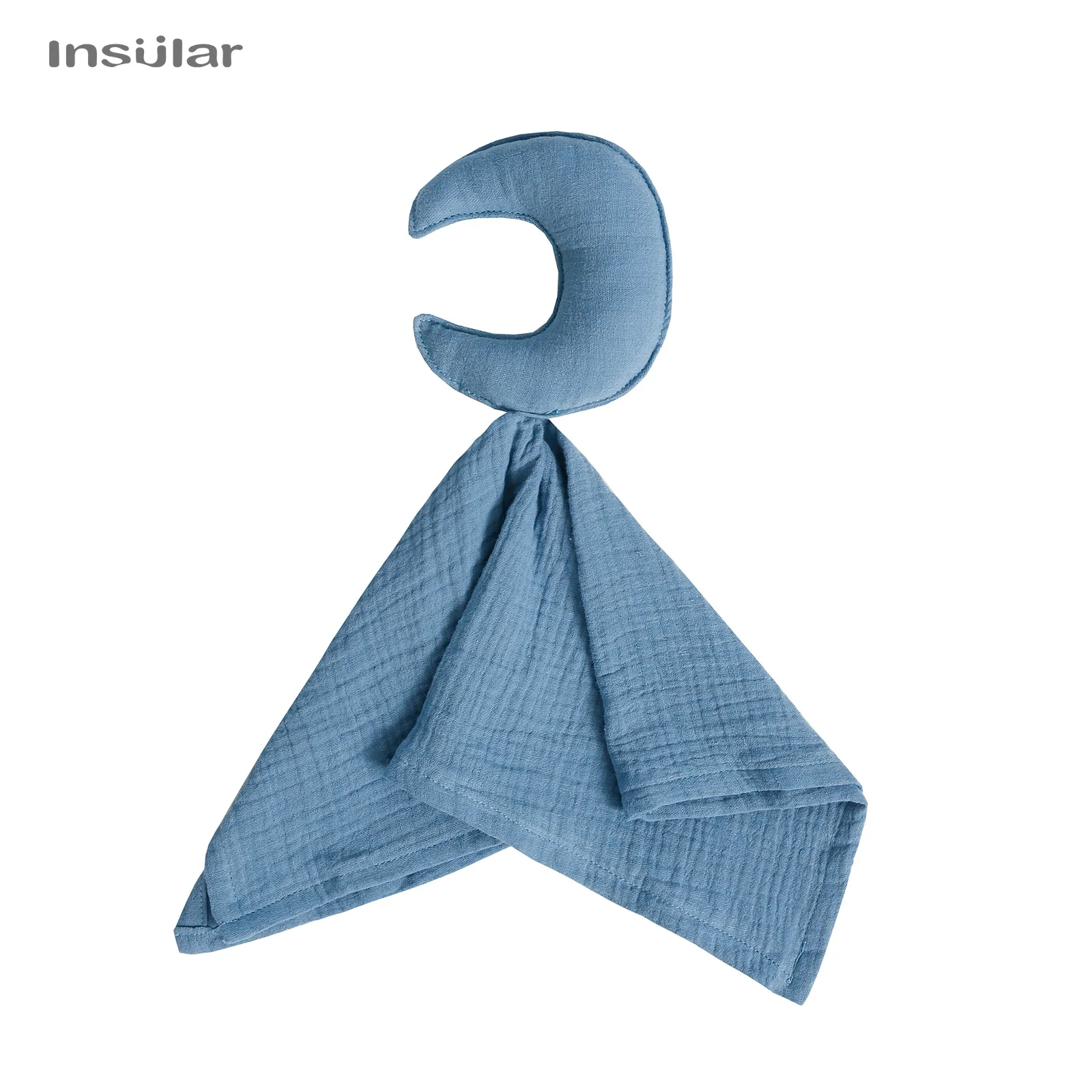 Chupete Insular para bebé, toalla tranquilizadora, babero, muñeca suave, mordedor, comodidad para dormir, lactancia, manta para abrazar, Juguetes - imagen 2