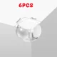 6PCS Round Shaped