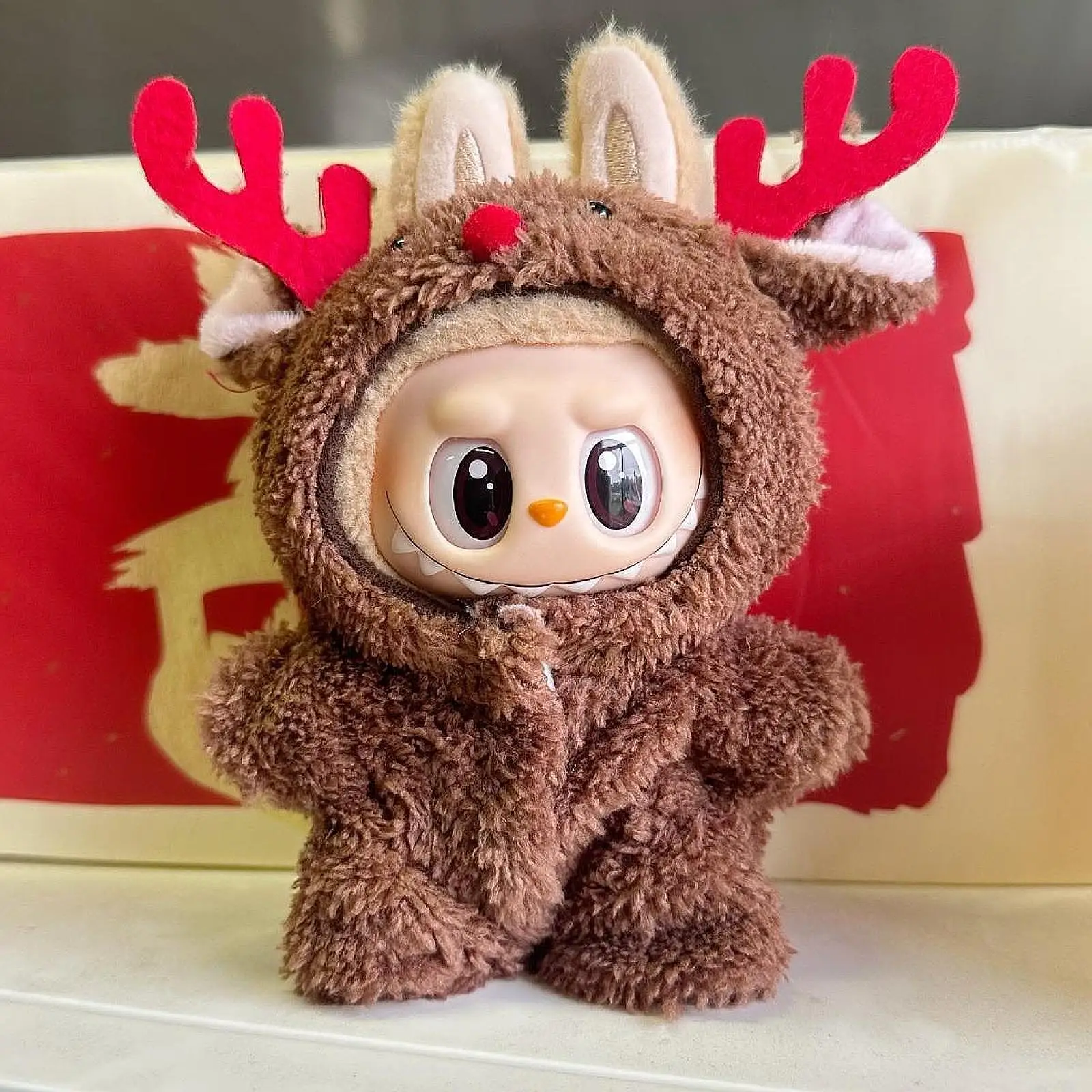 Plush Doll Jumpsuit Christmas Doll Costumes DIY Accessories Fashion for Kids Dress up Doll Outfit without Doll 15cm 17cm Doll