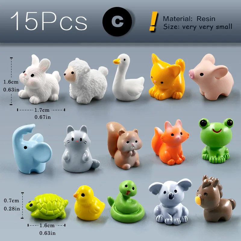 15pcs Animal