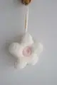 Cream Pink Flower