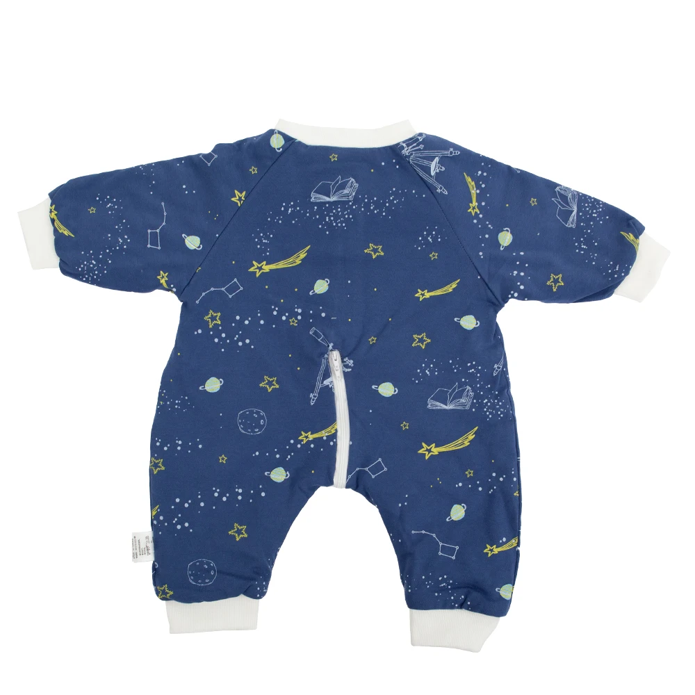Saco de dormir para bebé azul espacial - imagen 2
