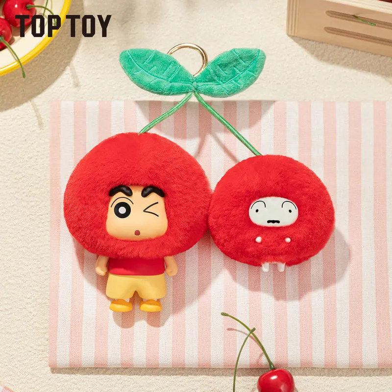 Peluche Shinchan Casa de Frutas – Llavero coleccionable sorpresa - imagen 4