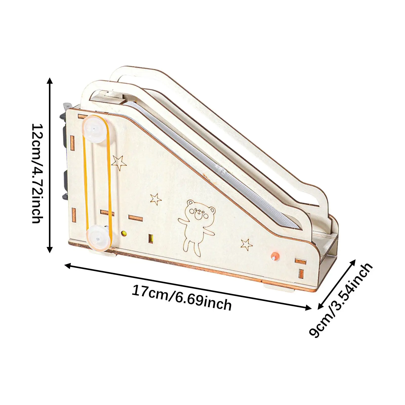 Educational Mini Elevator Model 3D Wooden Puzzle for Birthday School Holiday