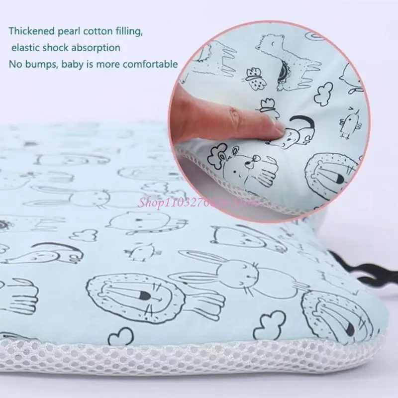 R6FD gruesos cojín coches para asiento almohadilla para niños para niños accesorios para cochecitos - imagen 2