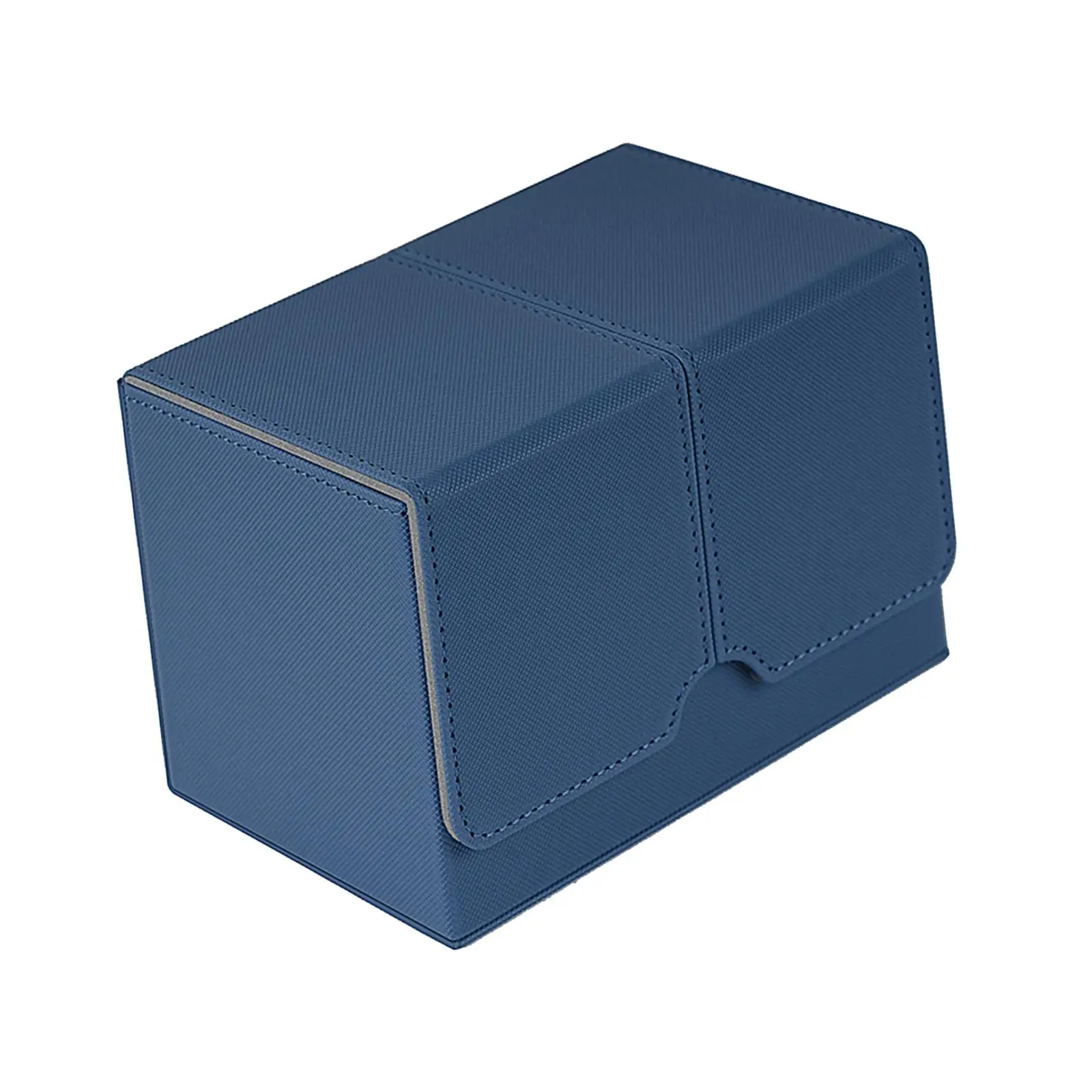 Trading Card Deck Box, Card Organizer Holds 160 Cards, PU Leather Cards