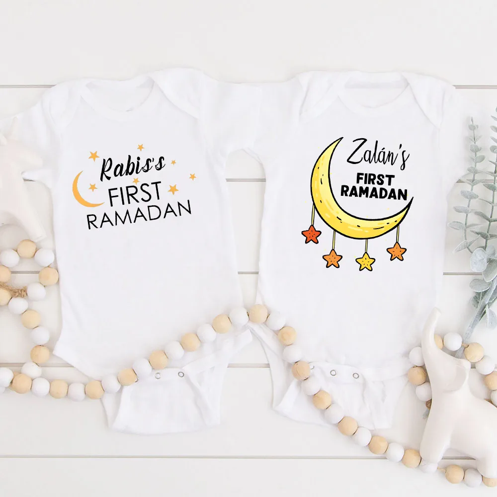 Body bebé Ramadán personalizado con nombre bordado