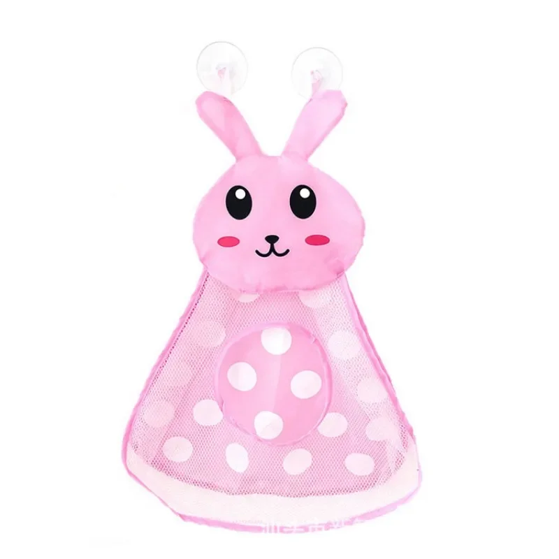Juguete para Baby Shower, juguetes de red de animales Kawaii, bolsa de almacenamiento para niños, ventosa fuerte, bolsa de juego de ducha para niños, organizador de baño, juguetes acuáticos - imagen 4