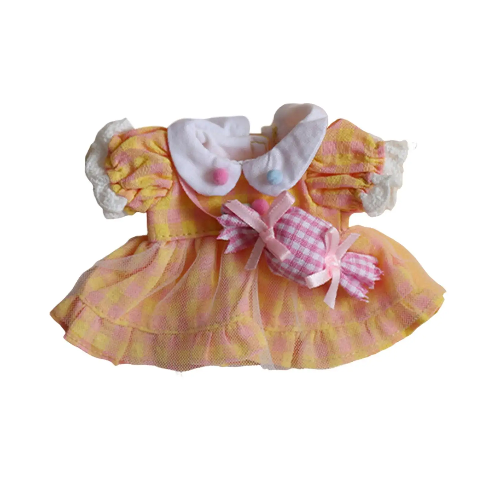 Fashion Doll Dress Costume for 10-15cm Girl Dolls Dress up New Year Gifts, Halloween Gifts