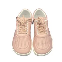Zapatillas de piel flexible para niños – Suela plana y puntera ancha