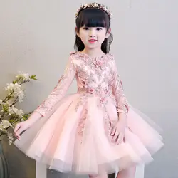 Vestido tutu hinchado para niñas - Recital de piano y bodas