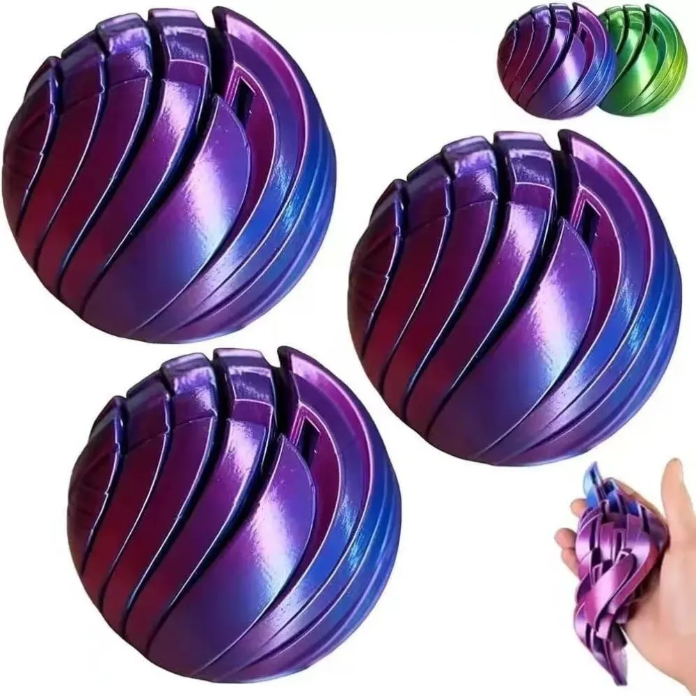 Twistsphere juguete antiestrés bola slime giratoria - imagen 2