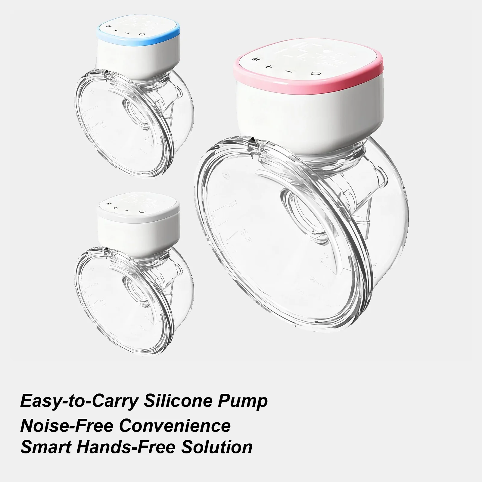 Extractor de leche portátil de carga rápida, lactancia eléctrica para bebés, bombeo manos libres portátil para reemplazo de tetina de leche para bebé