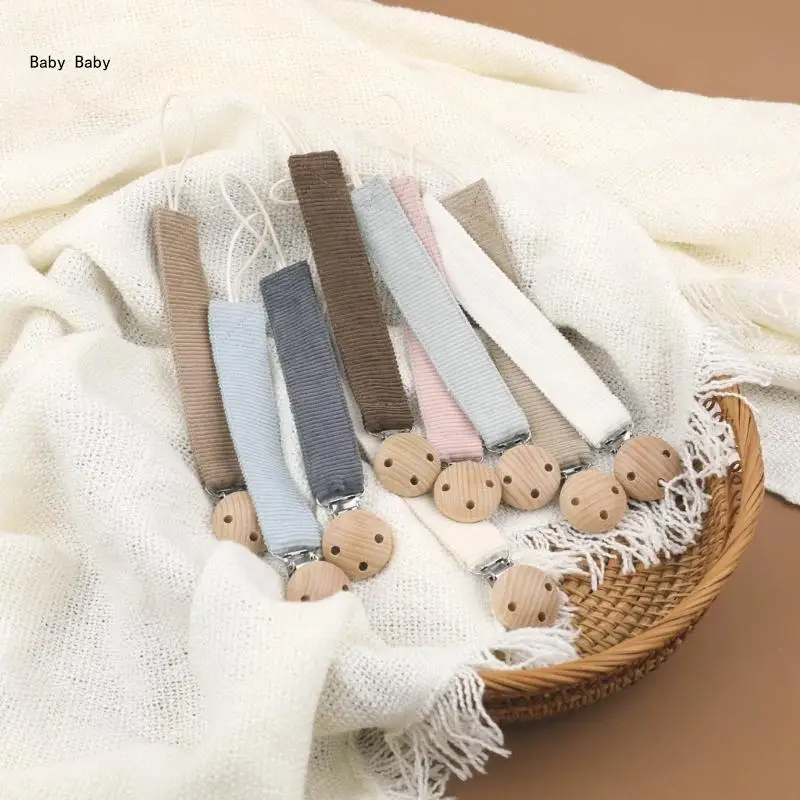 Clips de cadena para chupete de bebé, soporte para mordedor de juguete, correa para chupete, productos para bebé - imagen 3