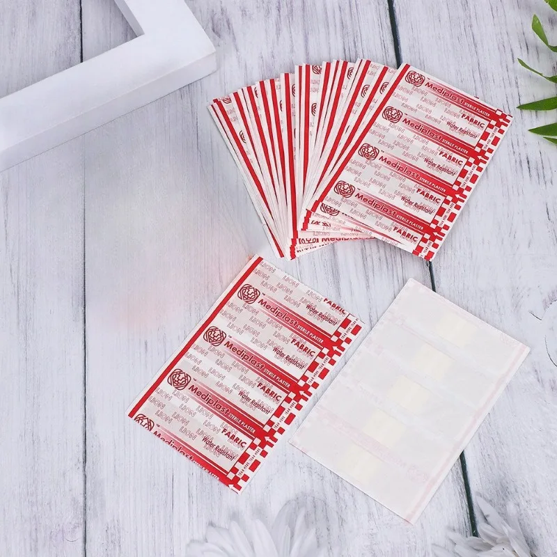 100 Uds tirita impermeable hemostasia vendajes adhesivos para bebés parches de yeso para heridas - imagen 4