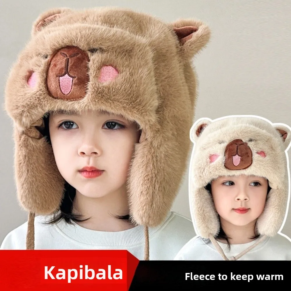 Nuevo Gorro de Lei Feng de felpa, gorro cálido a prueba de frío con capucha, gorro - imagen 3