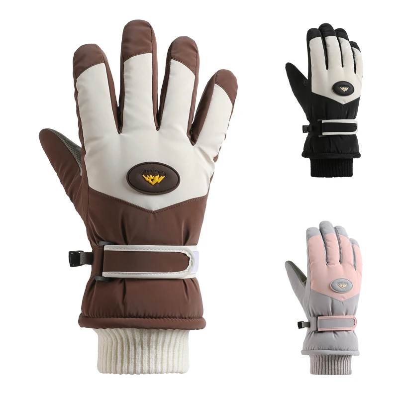 Guantes de invierno aislados para mujer pantalla táctil de dedos