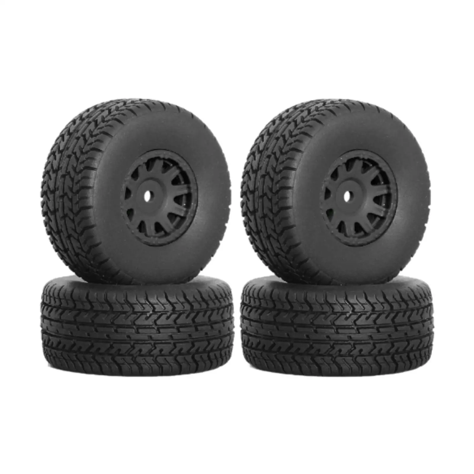 4 Pieces RC Crawler Car Tires Replacement for Ara550116 1/14 RC Crawler Car