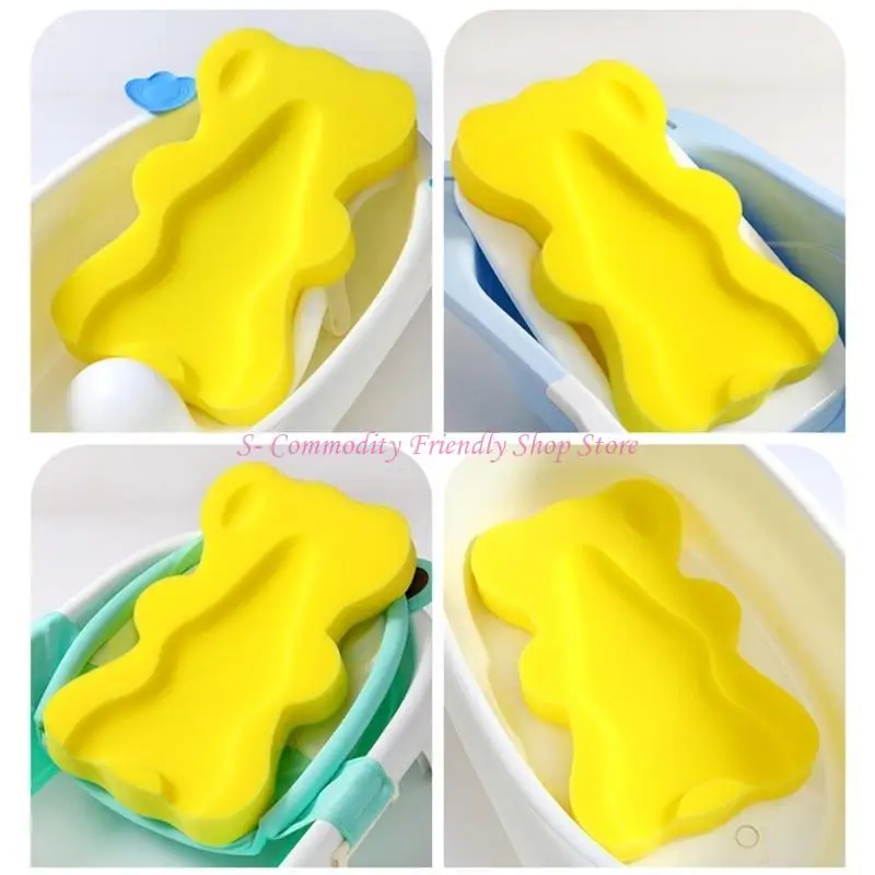 Esponja acolchada de baño con forma de oso para niño – Suave y divertida - imagen 4