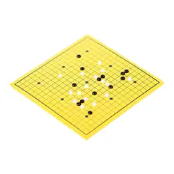 Casa de muñecas con juego de Weiqi para decoración de salón