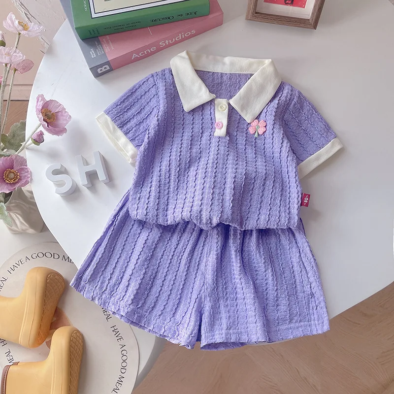 Conjunto de verano bebé manga corta y pantalón corto - imagen 3