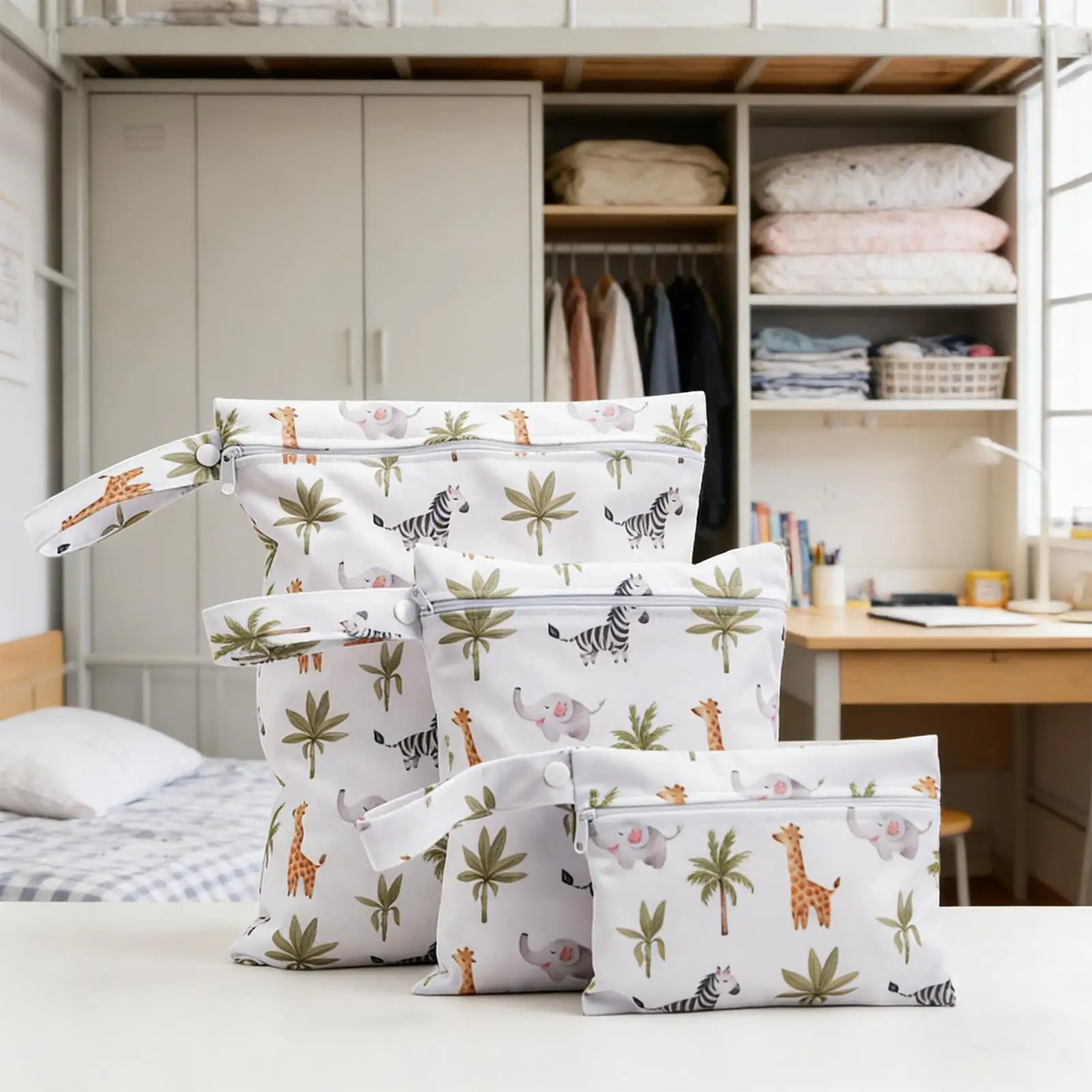 Bolsas impermeables organizadoras con cremallera para ropa húmeda - imagen 4