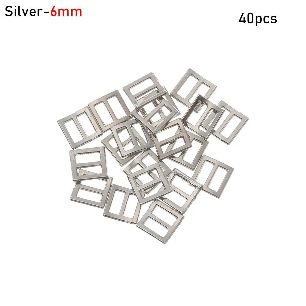 Silver-6mm 40pcs