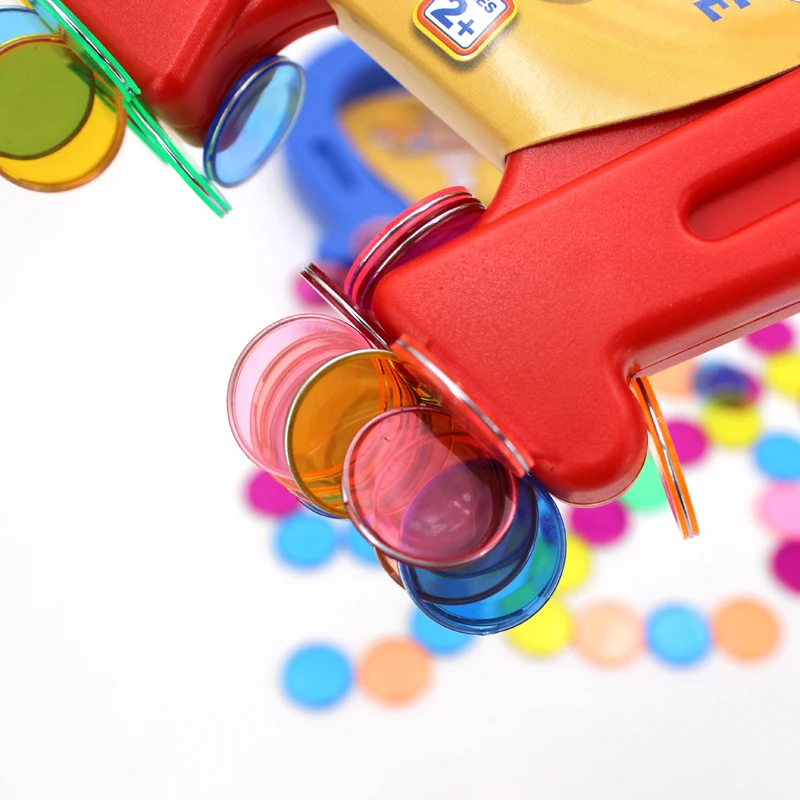 Varitas magnéticas Montessori y fichas de Bingo, juegos de conteo y clasificación de colores, material didáctico de aprendizaje, juguetes educativos para niños - imagen 3