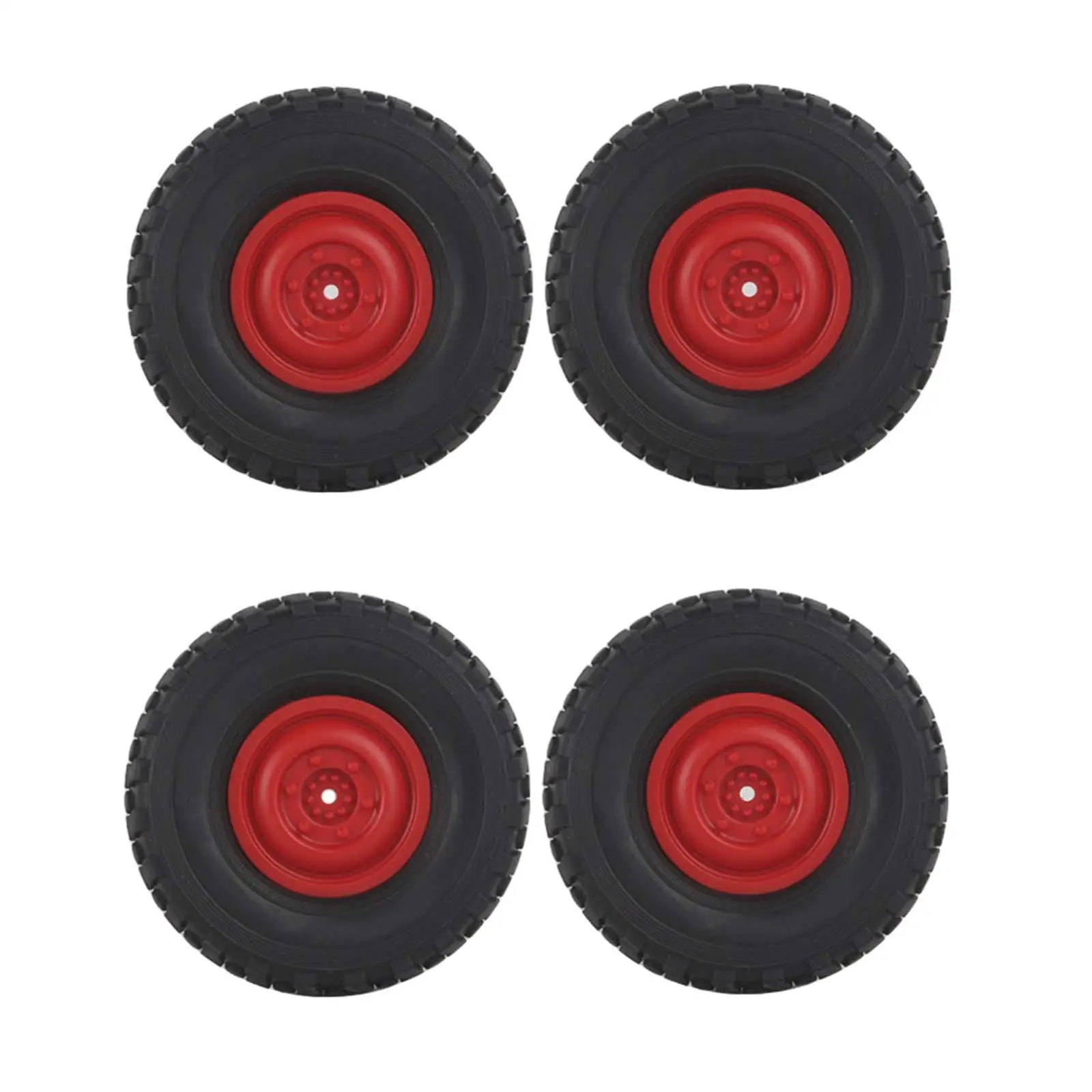 4 Pieces 1//16 Scale Wheel Tires, 72mm Soft Tire, RC Tires for WPL B14 C14 C24 Trucks Model