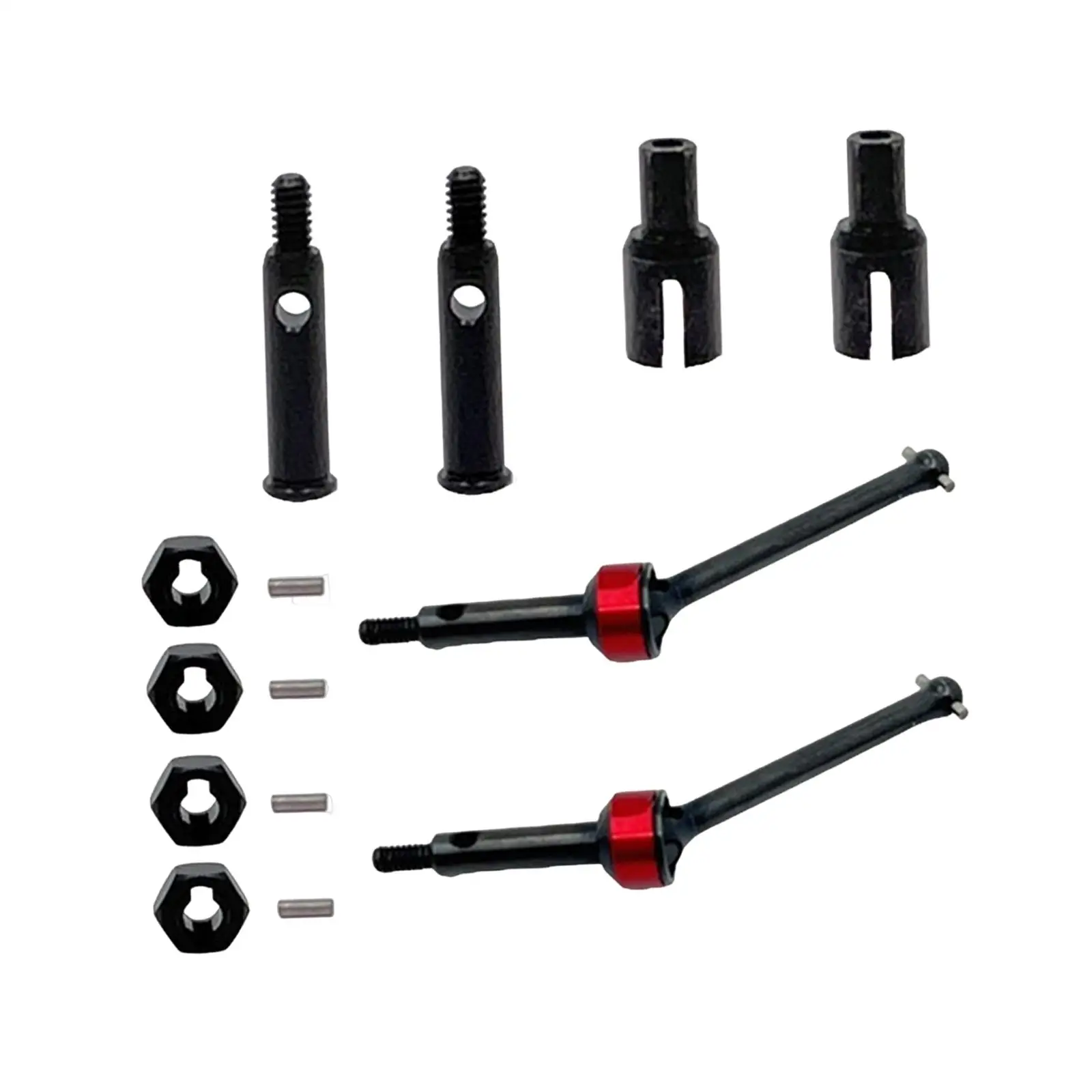 Kit de actualización de eje y eje de transmisión, pieza de repuesto de Metal para coches RC para Wltoys 1/24 244016, accesorio profesional, piezas de repuesto resistentes - imagen 2