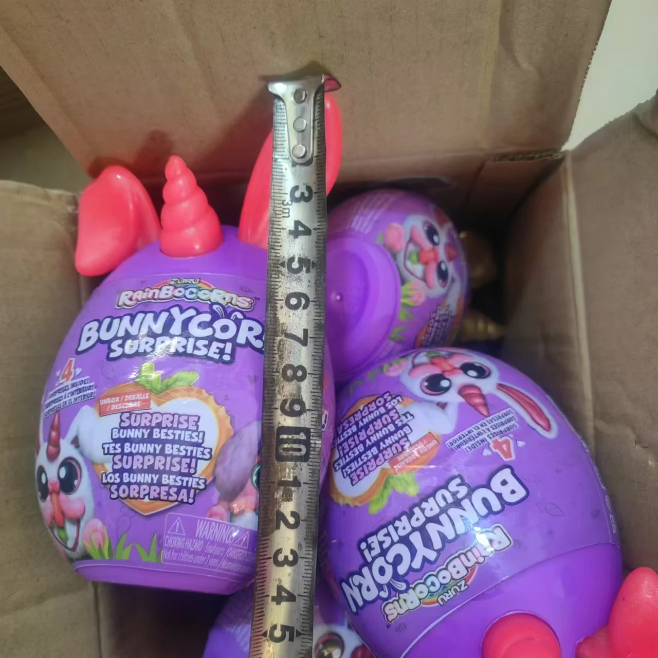 Figura de acción auténtica Meow Meow Battle Magic Egg Nightglow efecto muñeco de juguete de peluche modelo - imagen 3