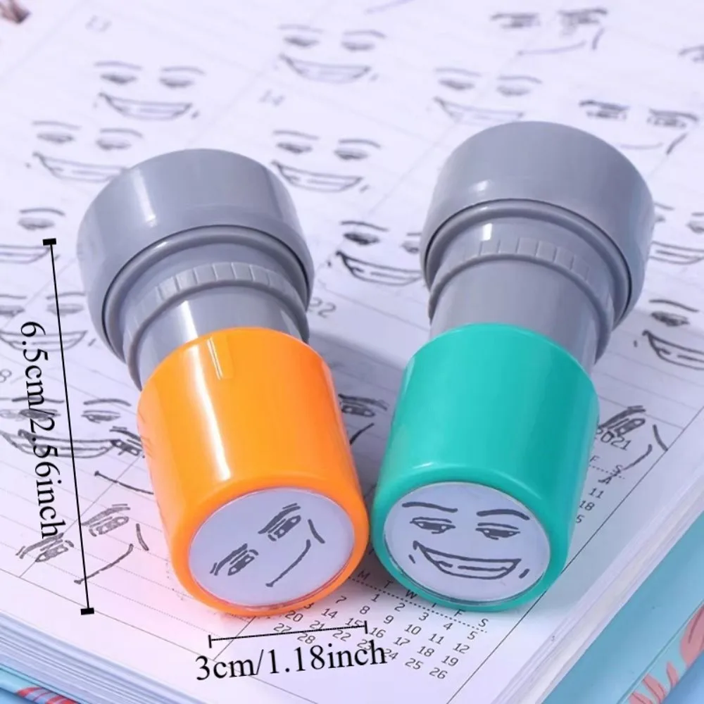 Sello reutilizable con expresiones divertidas de dibujos animados - imagen 5