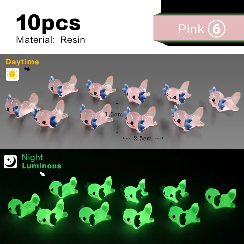 10pcs Lumin-AT-Pink