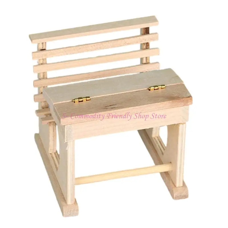 Accesorio modelo a escala 85AE 1:12 construcción madera auténtica mejora autenticidad las habitaciones pequeñas - imagen 5