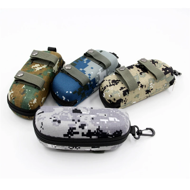 Funda de gafas infantiles de camuflaje con cadena - imagen 3
