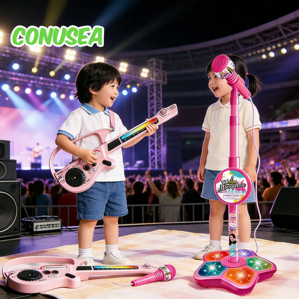 Micrófono infantil con soporte para guitarra eléctrica - imagen 3
