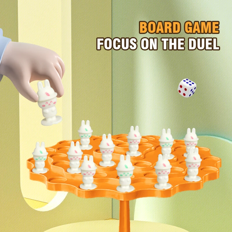 Juguete de matemáticas Montessori, tablero de equilibrio, rompecabezas para niños, árbol de equilibrio de rana, interacción educativa entre padres e hijos, regalos de juego de mesa