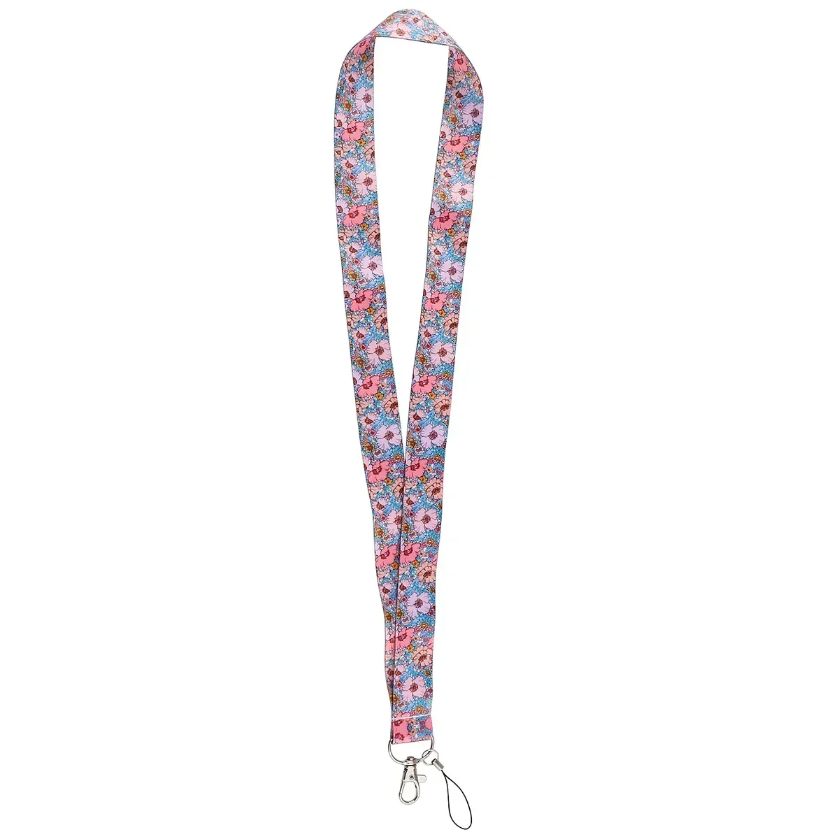 Cordones de la serie de flores, llavero, cordón para teléfono móvil, correa para el cuello, cordones hermosos, funda para tarjeta, accesorios, regalos de moda - imagen 5