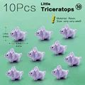 10pcs Triceratops