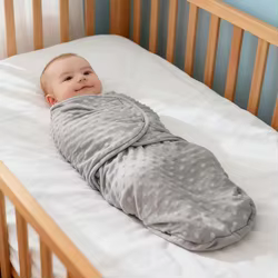 Manta estampada para recién nacido – Suave y cálida en invierno